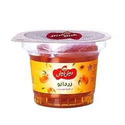 دیش دیش زردآلو لیوانی90گرم